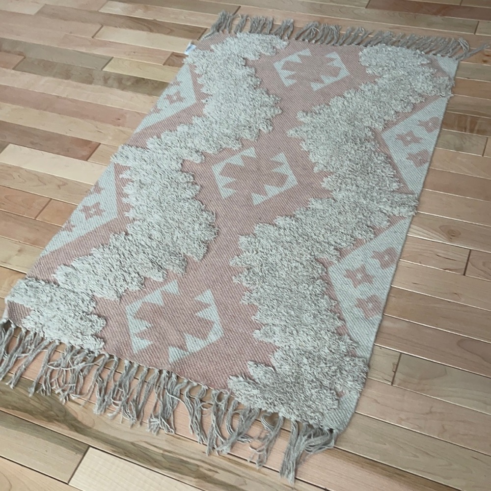 Small Boho Accent Rug